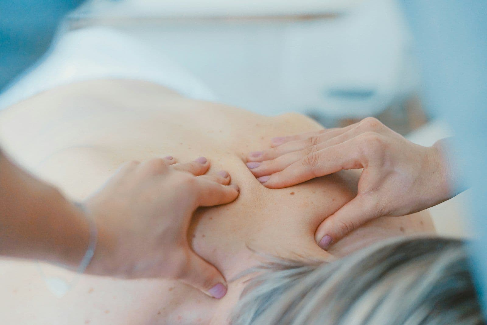 Swedish massage session